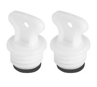 2pcs Rubber Stopper, Reusable Sealing Plug Winter season | 18mm Screw-On Design, Smooth Rubber Surface, Washer Cap Replacement, Helps Prevent Leaks on Standard Bottles