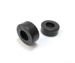 2Pcs Rubber Washers for 25mm Guide Rods Function as Weight Plate Spacers to Mitigate Forces in Resistance Training Setups