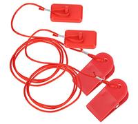 2Pcs Running Machine Safety Switch Lock Magnet Key Universal Accessory Rectangle Clip