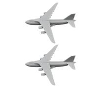 2PCS Russian An-124 Transporter Resin Model 1/2000-1/500 Scale | An-124 3D Resin Large Transporter Model for Modern Airline Dioramas for Military Aviation Fans (1/700(99mm)