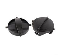2pcs RV Sewer Cap, RV Drain Cap Leakproof Snap Double Ear Type RV Sewer Hose End Cap, Plastic Sewer Hose Cap Replacement for RV Sewer System