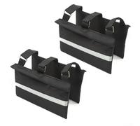 2Pcs RV Sewer Weight Bag, Lightweight RV Hose Fastening Device With Reflective Strip For RV Camper Trailers For Securing Sewer Hose Nozzle(Is black)