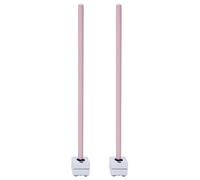 2Pcs S Type Platinum Rhodium Thermocouple Probe WRP 100, 300mm Corundum Protective Tube, High Temp Sensor, Dual Styles Threaded Flanged for Industrial Furnaces (L = 300 mm)