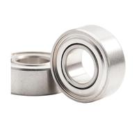 2pcs S686ZZ CB air bearings 6 * 13 * 5mm ABEC-7 stainless steel hybrid ceramic bearings