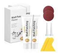 2Pcs Safe Wall Repair Kit, Rapid Drying Wall Repair Paste, Waterproof Wall Spackle Repair Paste, Mildewproof Hole Filler, Patch Repair Kit, Wall Mending Agent Putty for Surface Hole Cracks Solution