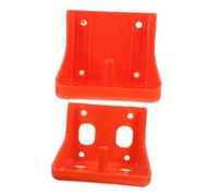 2pcs Salt Brick Box Goat Salt Holder Mineral Salt Block Holders Salt Lick Holder Horse Lick Salt Holder Horse Salt Block Rack Salt Block Holders for Horses Pe Orange