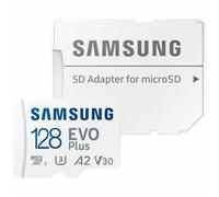 2pcs- Samsung 128GB EVO Plus microSD Card - U3 A2 130MB/s - Retail UK Stock