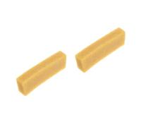 2pcs Sanding Belt Cleaning Block Natural Rubber Eraser | Removes Grime from Belts and Discs, Portable Tool Care, Khaki Rubber Block for Artists