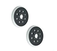2pcs Sanding Disc Pad 125mm, Compatible with for bosch PEX220A for ae | for bosch GEX125-1AE PEX220, 8 Hole Dust Extraction, Rubber Build, 125mm Diameter, 2pcs Pack