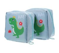 2Pcs Sanitary Pad Storage Bag Nylon Zipper Pouch for Ladies 12x12x4cm | Washable Reusable Design Protects Privacy, Holds Cards, Fits Backpacks, Suitable for Students during School Commutes Outdoors