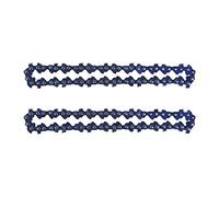2Pcs Saw Chains Replacement for Cordless Electric Portable Mini Chainsaw, 4-Inch Bar, 37 Drive Links