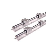 2pcs SBR20 200-2000mm Linear Guide Rail and 4pcs SBR20UU Linear Bearing Blocks for CNC Parts 20mm Linear Rail(1500mm)