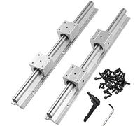 2pcs SBR20 Linear Rail 1500mm with 4 SBR20UU BearingsCNC Linear Slide Rail Kit for Automated Machines Precision Motion HeavyDuty Support Smooth Operation