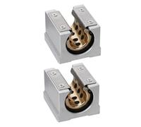 2pcs Sbr20uu Linear Bearing Block for 20mm Supported Rail