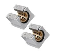 2pcs Sbr20uu Linear Motion Block for 20mm Guides, Aluminum Housing