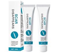 2PCS Scar Cream, Scar Removal Cream, Scar Treatment for Face & Body, Stretch Mark Cream, Skin Repair Cream for C-Section Recovery, Burn, Surgery & Acne Scars, Effective for Old and New Scar
