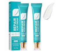 2Pcs Scar Removal Cream, Stretch Mark Removal Cream, Professional Silicone Scar Gel, Skin Repair Cream, Scar Treatment for Acne, Surgery, C-Section, Burn, and Hyperpigmentation, 40g