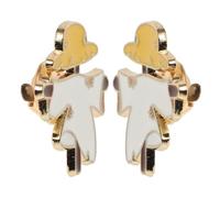 2pcs Scarecrow Brooch Pin for Women in Zinc Alloy Japanese Style