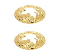 2Pcs scented candle cover candle jar cover ornament topper caps candle covers aromatherapy candle cover scented votive candles Hollow-out Candle Cover Metal canned Zinc alloy