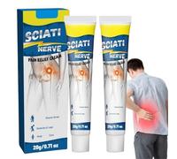 2PCS Sci/atica Ne/rve Pain Relief Cream,Sci/atica Pain Relief Patches,Her/bal Patches for Sci/ATIC Ne/rve,Back Pain Relief Products,Heat Sci/ATIC Ne/rve Pain Relief,Pain Reducing Cream