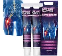 2PCS Sci/atica Pain Relief Cream,Sci/atica Relief C/Ream,Heat Sc/iatic Nerve Pain Relief Cream,Herbal Crea/m for Women,Scia/tica Pai/n Relief Products,Pain Reducing Cre/am,Herbal Cr/eam for Sciati/c