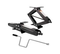 2pcs Scissor Trailer Jack RV Outriggers Stable Parking Support Frame Lifting Roof Rack Electric Trailer Accessories With Multi-function Lifting Range