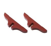 2pcs Screen Bracket Divider Clamp for Room Partitions and Screens | Plastic Brown Base, Fits Most Room Dividers, Easy to Store, Space Separation for Bedroom and Relaxation Area