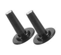 2pcs Screen Removal Suction Cup Magnetic Repair Base for TV Panels | Rubber and Magnet Build, Dual Suction Cups, Black Finish, Repair Bench Use, Hands Free Holding