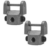 2PCS Scroll Saw Blades Holders, Metal Pin-less Upper/Lower Blade Holders Adapter Conversion Kits, Universal Parts, Easy to Use