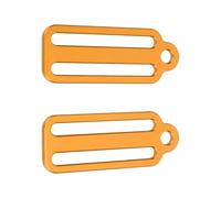 2PCS SCUBAS DIVING WEIGHT Belt Webbing Keeper Retainer Antimicrobial Slide Buckle Stopper Underwater Diving Slider