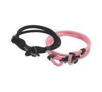 2pcs Sea Turtle Couple Bracelets Adjustable Rope Alloy Matching Set
