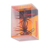 2Pcs Sea Urchin Soft Bait, Floating TPR Swimbait with Reflective Stars, 6 Colors Realistic Fuzzy Dice Fishing Lure, Soft Artificial Sea Urchin Lures for Shore, Trout, River, Lake, Saltwater (Red)