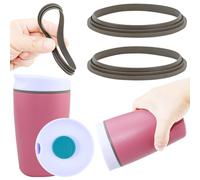2pcs Seal Silicone Gasket for Owala Smoothsip,Replacement Parts Ring Piece Accessories Compatible with Owala Smoothsip 12oz/20oz Slider Insulated Stainless Steel Coffee Tumbler