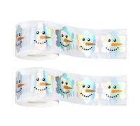 2Pcs Sealing Label Sticker 500 Sheets Multipurpose Adhesive Labels for Holiday Decoration Supplies Decoration Decorative Sticker