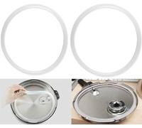 2PCS Sealing Ring for Pressure Cooker Pot Sealing Ring Universal Silicone Seal Ring Replacement Gasket Accessories for Home Kitchen 24CM
