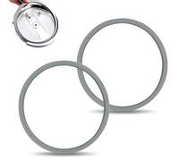 2Pcs Sealing Rings for WMF for Oslash, 23cm Rubber Sealing Ring for Perfect Plus, Pressure Cooker Sealing Gasket for Silit, Silicone O Ring Replacement, Rubber Seal for Fissler 3L 4.5L 6.5L 8.5L