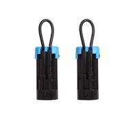 2Pcs Seat Belt Bypass Override Harness Plug for Polaris RZR Ranger 570-1000 XP, General Seat Belt Harness Override for Can Am Defender Commander 1000 Maverick X3 Bypass Connector Plug Accessories (2)