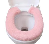 2Pcs Seat Cover, Antibacterial Toilet Seat, Warm Toilet Mat, Toilet Seat Cover, Washable Toilet, Lid Cover Cloth, Soft Bathroom Toilet Cushion, Warmer Cushion Toilet Seat Pad