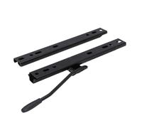 2Pcs Seat Slider Track Brackets Rails for Linde 335 1275 Series Forklift, Heavy Duty Alloy Steel Seat Slider Accessories, Smooth Sliding Mechanism with Easy Installation, Compatibl