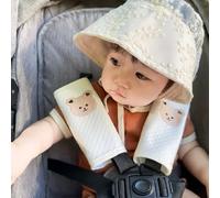 2Pcs Seatbelt Covers Cute Cartoon Bear Car Seatbelt Covers for Kids Soft Baby Car Seat Strap Pads Shoulder Pad Neck Cushion Protector Gift, Seat Strap Pads, Belt Cover