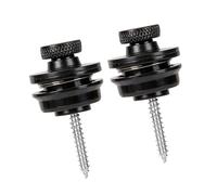 2PCS Secure Strap Buttons Guitar Pins Musicians Accessory Guitar Clip
