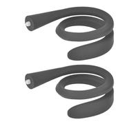 2PCS Security Camera Flexible Twist Mount, Camera Outdoor Twist Mount, No Drill Bracket Holder Screwless Easy Installation (BK)