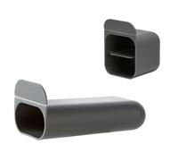 2pcs Self-adhesive Pencil Organizer Plastic Pen Holder for Desk Wall