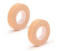 2Pcs Self-Adhesive Wrap Tape Cohesive Bandage Wrap Skin Color Adhesive Surgical Tape Securing a Variety of Catheters for Wound Dressing Care Plaster Music Athletes Physios(Skin, 1.25cm*5m)