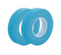 2PCS Self-Adhesive Wrap Tape, Skin Color Adhesive Surgical Tape for Securing a Variety of Catheters for Wound Dressing Care Sports (Blue, 1.25cm*5m)