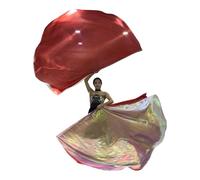 2Pcs Semicircle Worship Wing Flags Praise Dance Flags With Scalable Rods For Dance Banners Easy To Use Praise Props
