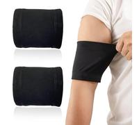 2Pcs Sensor Armband Diabetes Bracelet for Insulin Capsule Monitoring Systems, Insulin Sleeve (Black S)