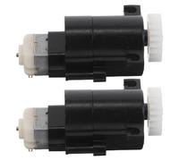 2pcs Sensor Trash Can Gear Box for Automatic Garbage Bin Lid Flip | Black Metal and Plastic Construction, Smooth Lid Actuation, Touchless Convenience for Smart Home Users