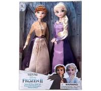 2Pcs/Set 28Cm Toys Frozen 2 Elsa Anna Figure Princess Doll Toys,