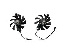 2Pcs/Set,75MM,88mm Mounting Holes Pitch,Graphics Card Fan, For AFOX RX 6500 XT, For Colorful P106-100 6g,Video VGA GPU Cooling
